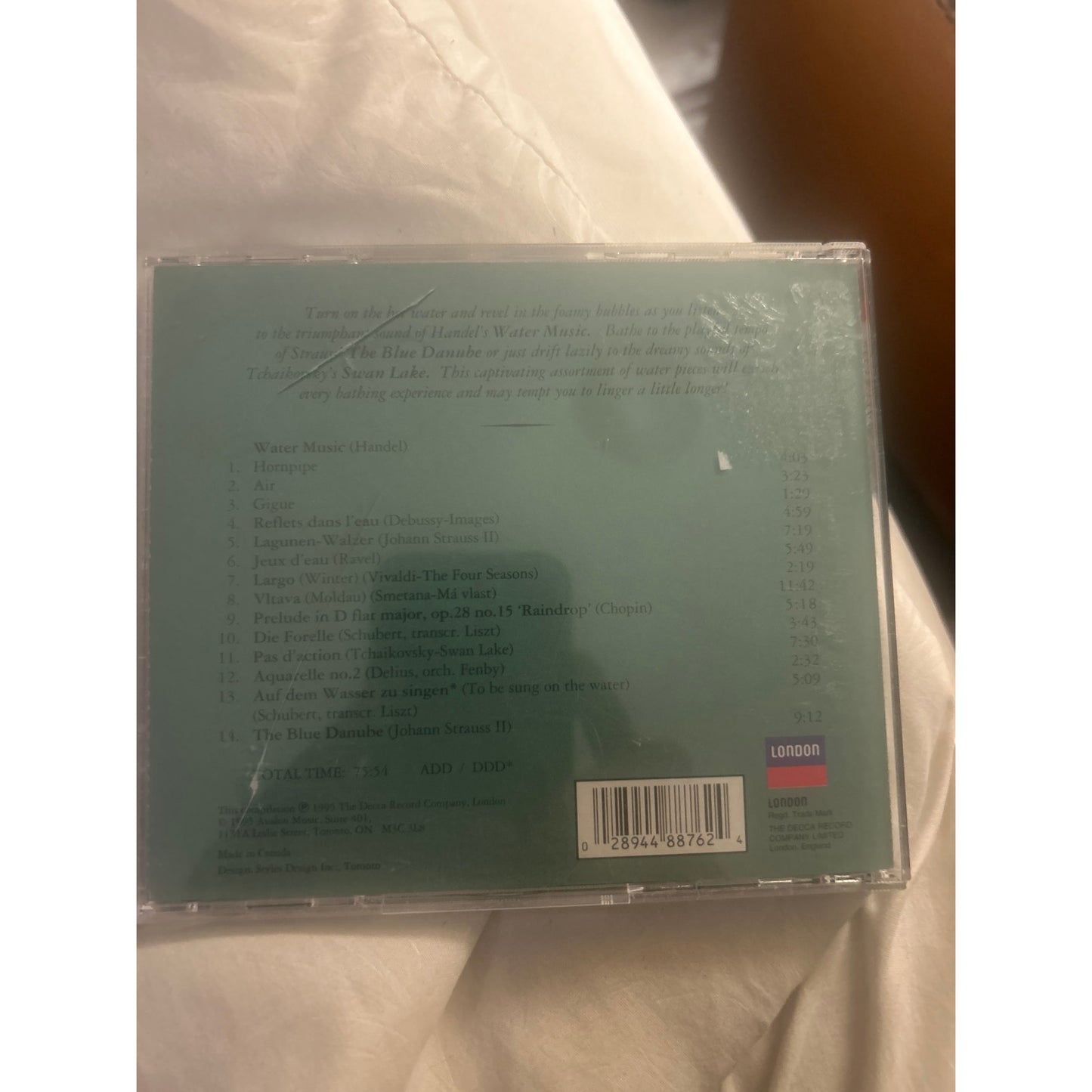 Various - Melodies For The Bath (CD)