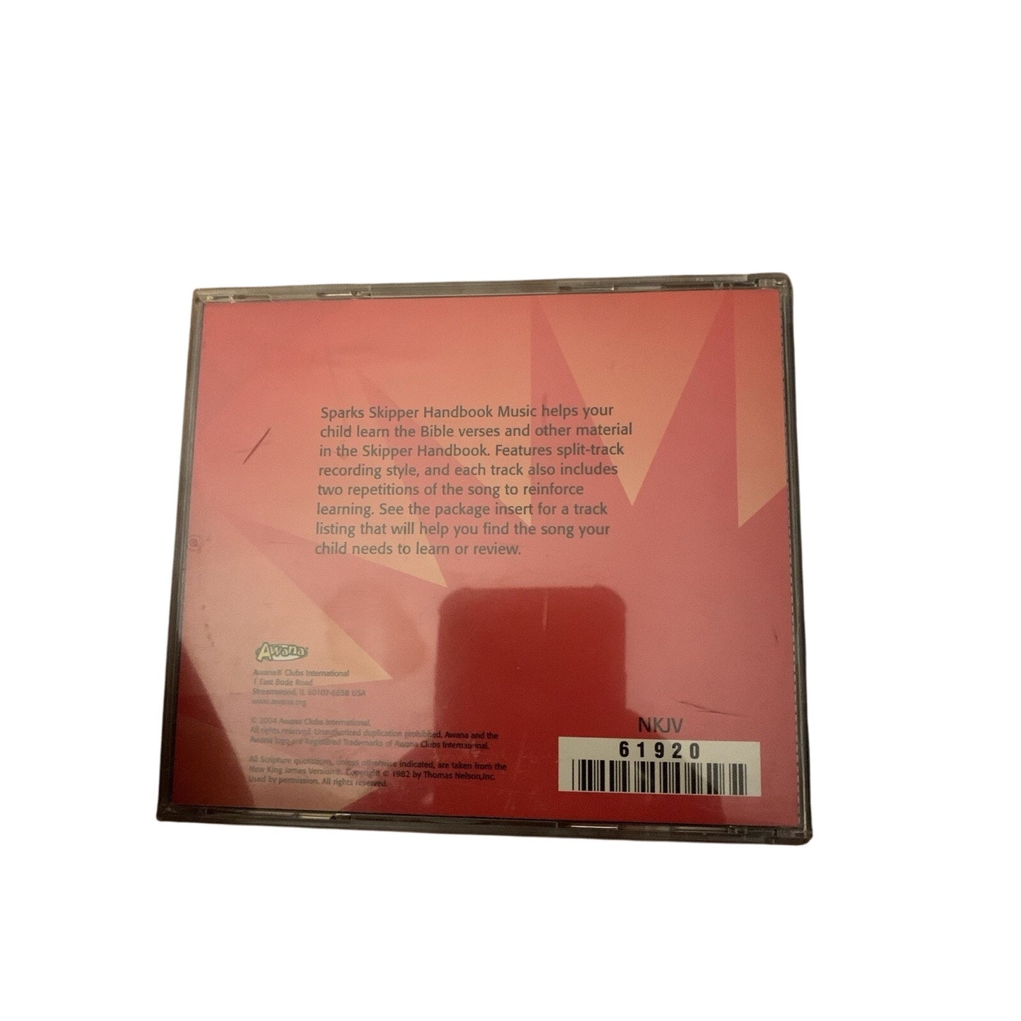 Awana Sparks Skipper Handbook Music NJKV CD RARE