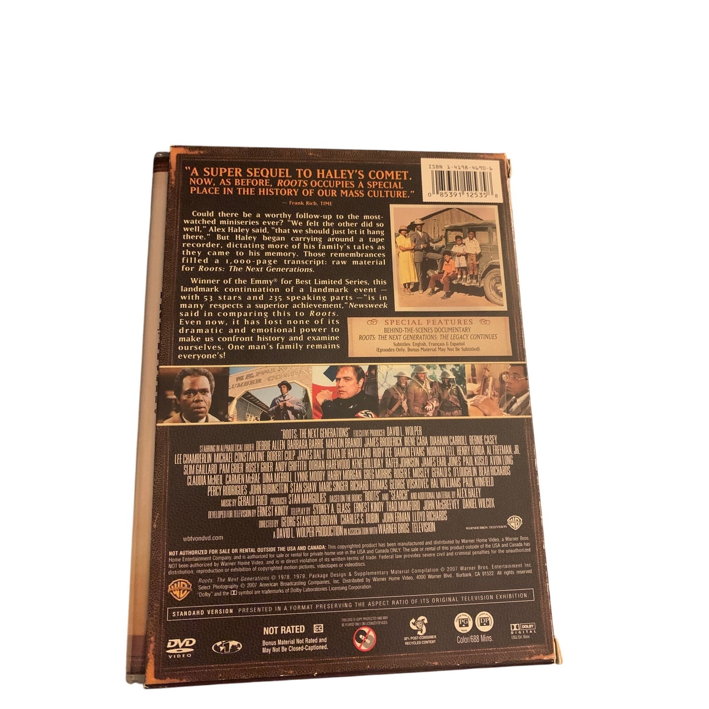 Roots: the Next Generations (DVD, 1979)