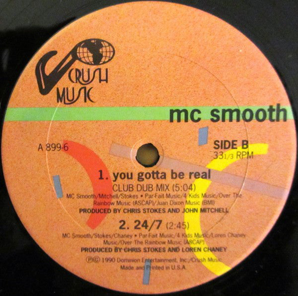 Smooth (4) : You Gotta Be Real (12", Single)