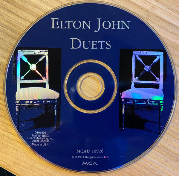 Elton John : Duets (CD, Album, Club, BMG)
