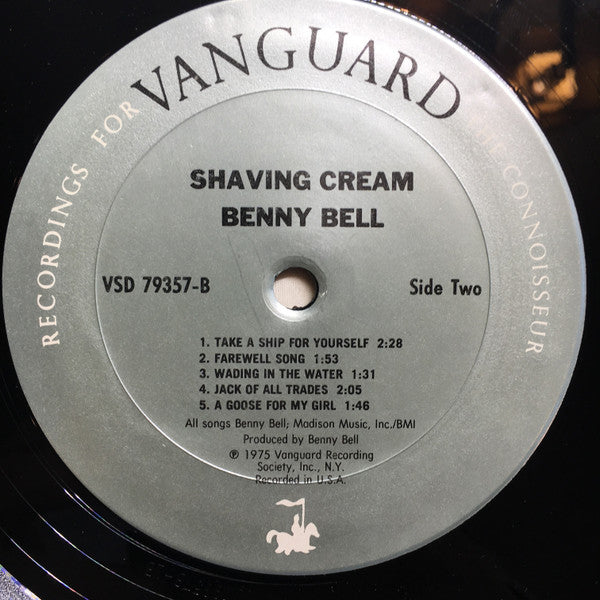 Benny Bell : Shaving Cream (LP, Comp)