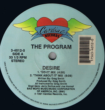 The Program : Desire (12")