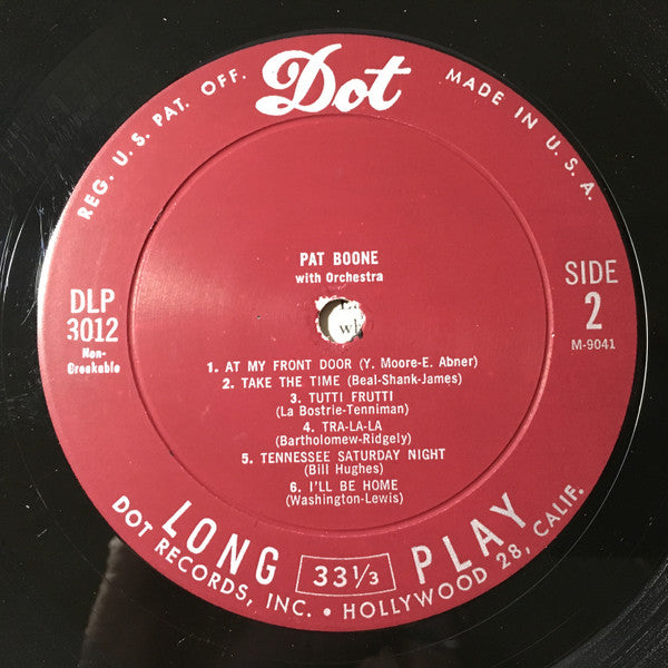 Pat Boone : Pat Boone (LP, Album, Mono, Ind)