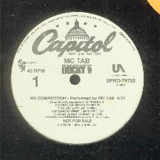 MC Tab / Rob Base : No Competition / I Wanna Rock (12", Promo)