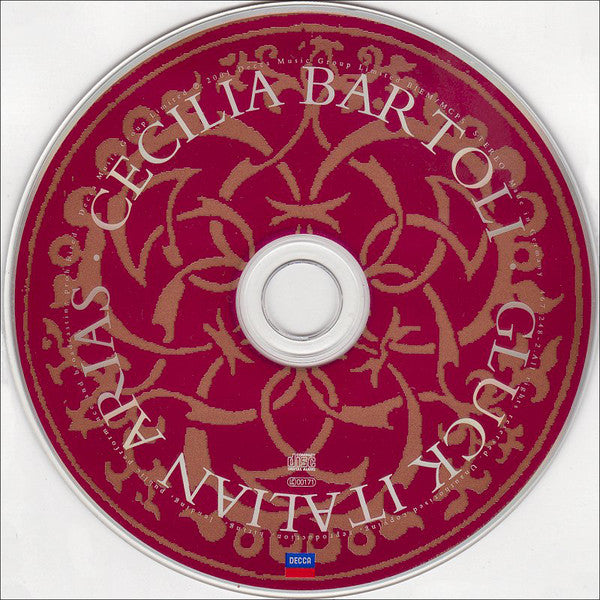 Cecilia Bartoli, Christoph Willibald Gluck : Italian Arias (CD, Album)