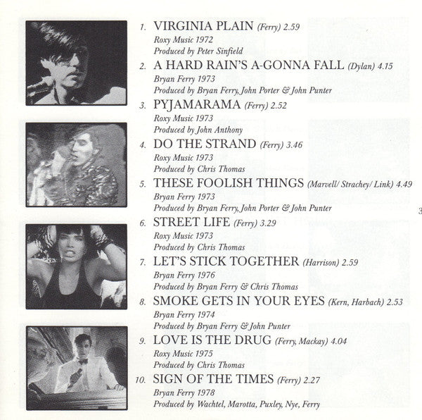 Bryan Ferry, Roxy Music : Street Life - 20 Great Hits (CD, Comp, Club, RE, RM, ARC)