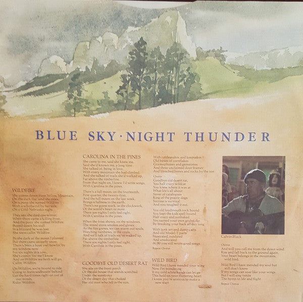 Michael Martin Murphey : Blue Sky · Night Thunder (LP, Album, Ter)