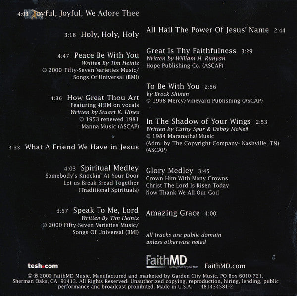 John Tesh : Pure Hymns (CD)