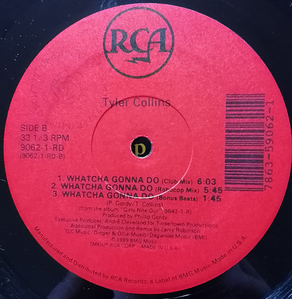 Tyler Collins : Whatcha Gonna Do (12")