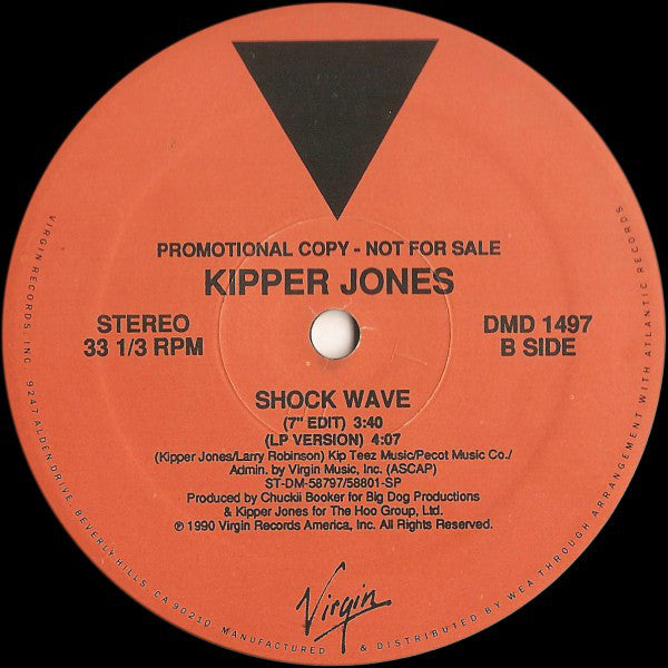 Kipper Jones : Shockwave (12", Promo)
