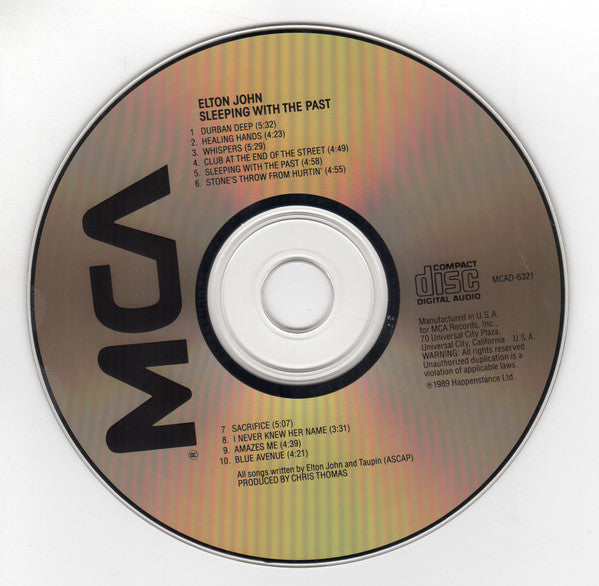 Elton John : Sleeping With The Past (CD, Album)