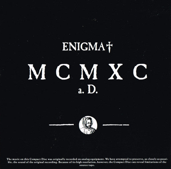 Enigma : MCMXC a.D. (CD, Album, RE, RP)