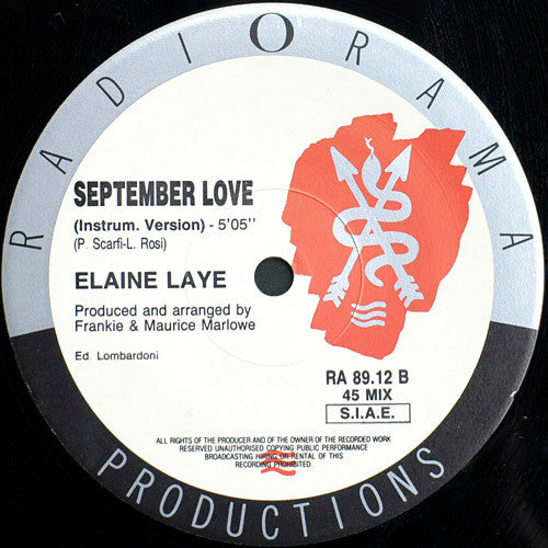 Elaine Laye : How Deep Is Your Love (12")