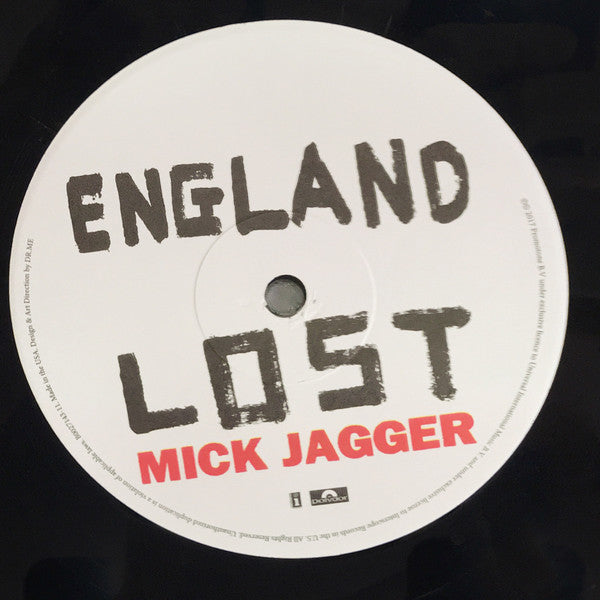 Mick Jagger : Gotta Get A Grip / England Lost (12", Single)