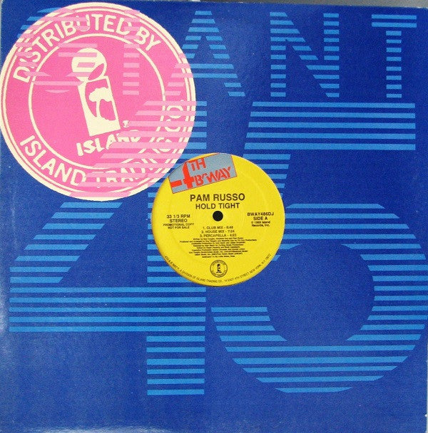 Pam Russo : Hold Tight (12", Promo)