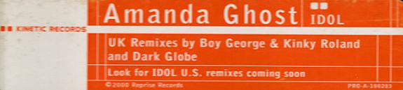 Amanda Ghost : Idol (12", Promo)