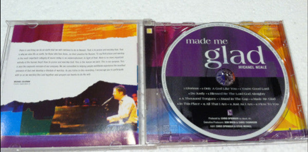 Michael Neale : Made Me Glad (CD, Album)