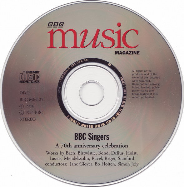 BBC Singers : A 70th Anniversary Celebration (CD, Sli)