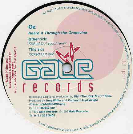 Oz : Heard It Through The Grapevine (12")