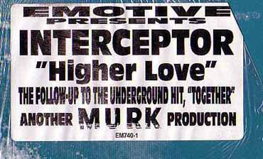 Interceptor : Higher Love (12")