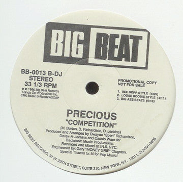 Precious : Let's Get It Started (12", Promo)