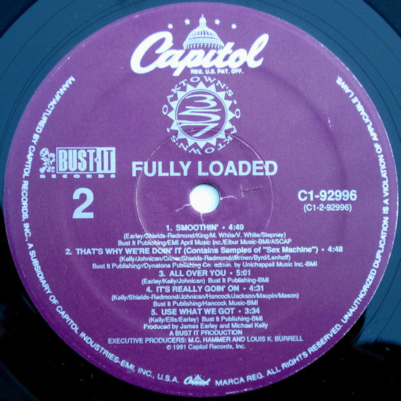 Oaktown's 3-5-7 : Fully Loaded (LP, Album)