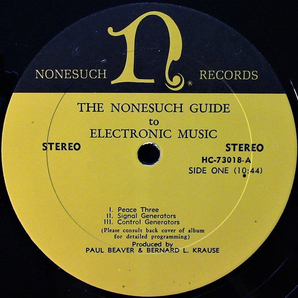 Beaver & Krause : The Nonesuch Guide To Electronic Music (2xLP + Box)