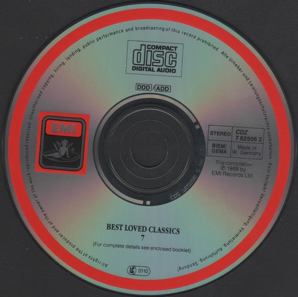 Various : Best - Loved Classics - 7 (CD, Comp)