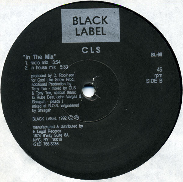 CLS (3) : In The Mix (12")