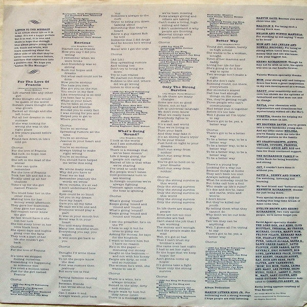 Club Nouveau : Listen To The Message (LP, Album)