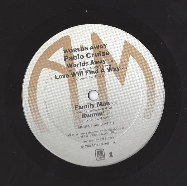 Pablo Cruise : Worlds Away (LP, Album, Ter)