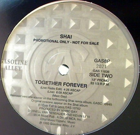 Shai (3) : Yours (12", Promo)
