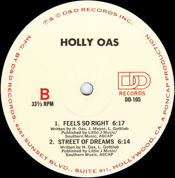 Holly Oas : He's A Rebel (12")