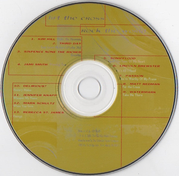 Various : Lift The Cross, Rock The World (CD, Album, Comp)