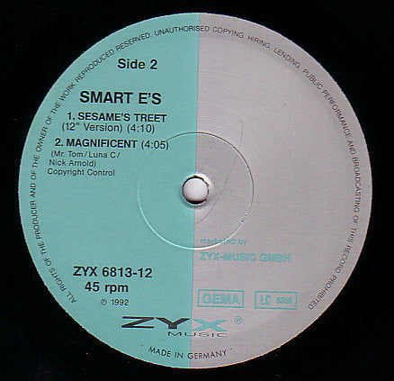 Smart E's : Sesame's Treet (12")