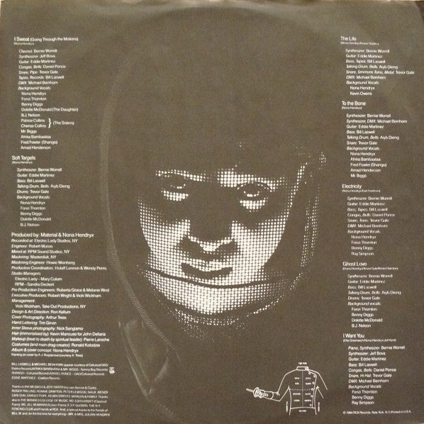 Nona Hendryx : The Art Of Defense (LP, Album, Ind)