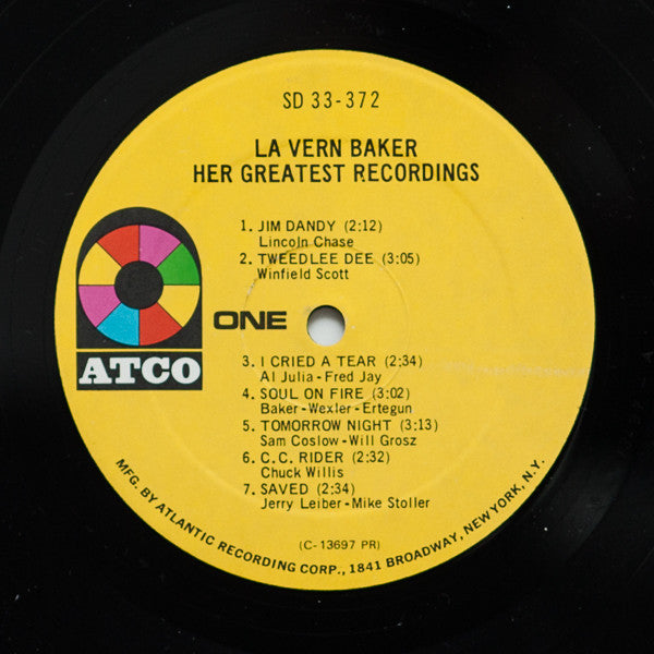 LaVern Baker : Her Greatest Recordings (LP, Album, Comp, Mono, PR )