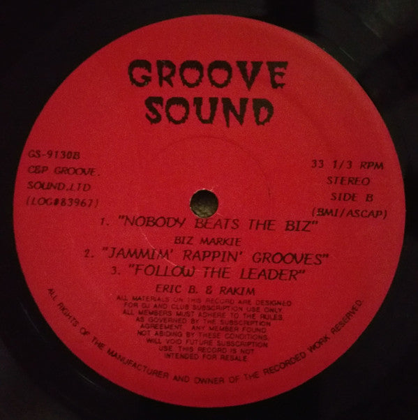 Various : Groove Sound (12", Comp, Unofficial)