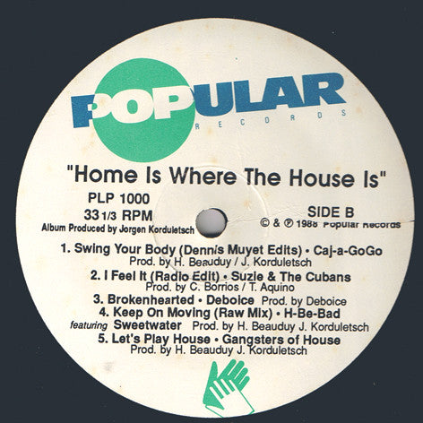 Various : Home Is Where House Is (LP, Comp)