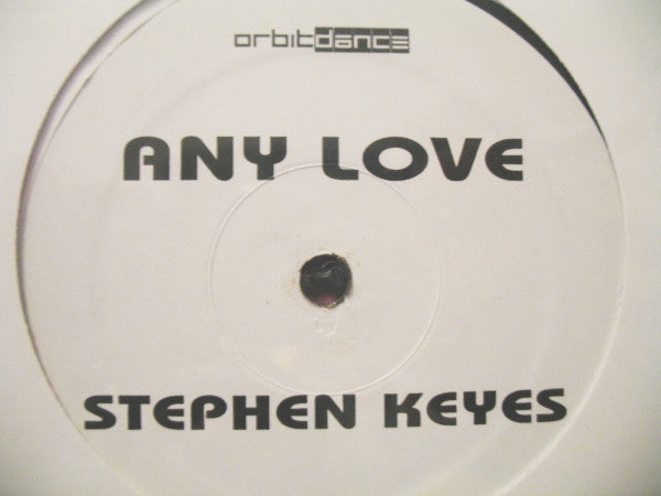Stephen Keyes : Any Love (12")