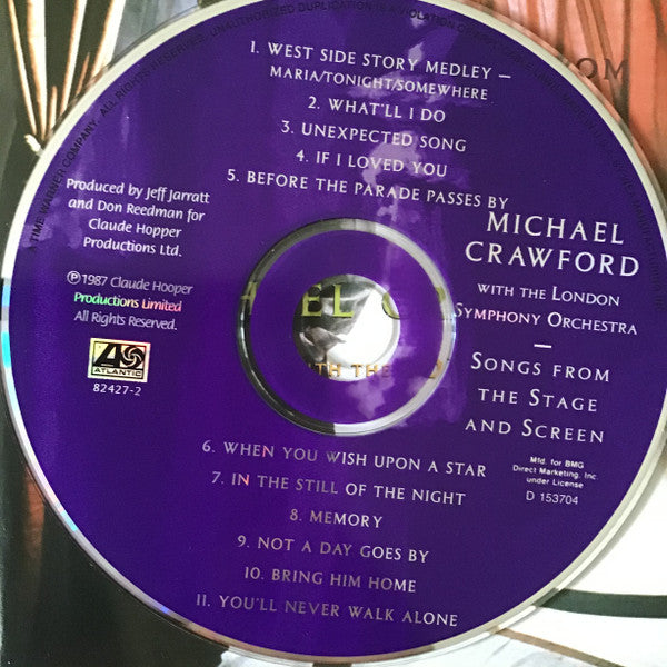 Michael Crawford With The London Symphony Orchestra : Songs From The Stage And Screen (CD, Album, Club)
