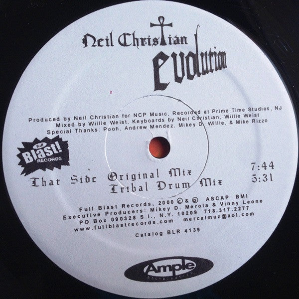 Neil Christian : Evolution (12")