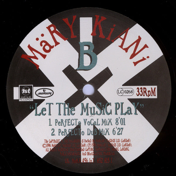 Mary Kiani : Let The Music Play (12")