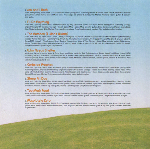 Jason Mraz : Waiting For My Rocket To Come (CD, Album, RE)