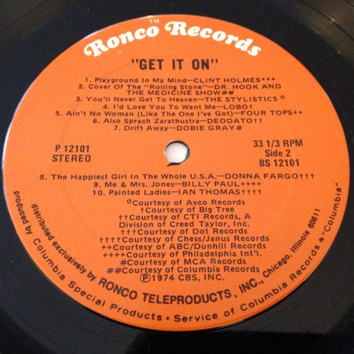 Various : Get It On! (LP, Album, Comp)
