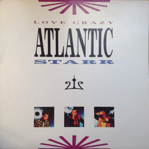 Atlantic Starr : Love Crazy (12", Promo)