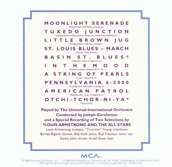 The Universal-International Orchestra : The Glenn Miller Story (Music From The Stereo Soundtrack Of The Universal Motion Picture) (CD, Album, RE)