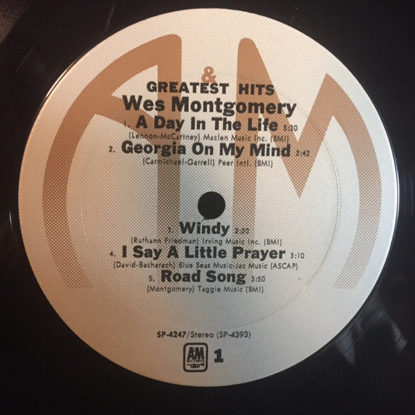 Wes Montgomery : Greatest Hits (LP, Comp, RE, Mon)