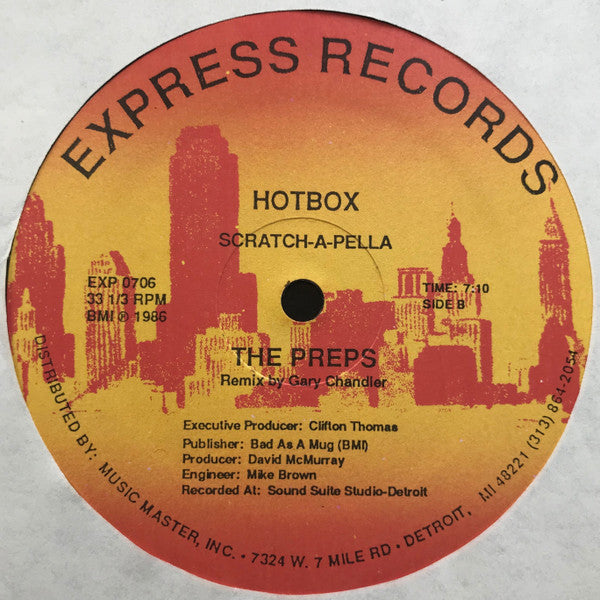 The Preps Featuring David McMurray : Get Smart -Prep It Up- (12")